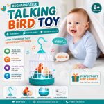 Rechargeable Talking Bird Toy