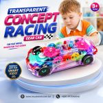 Transparent Gear Toy Car - B